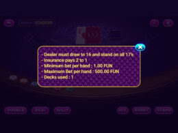 blackjack screen 2